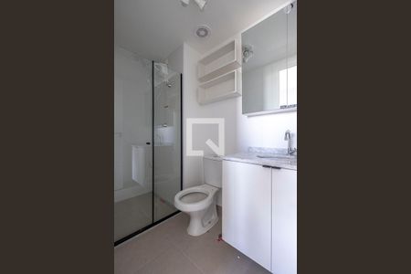 Suíte - Banheiro de apartamento para alugar com 1 quarto, 30m² em Sumaré, São Paulo