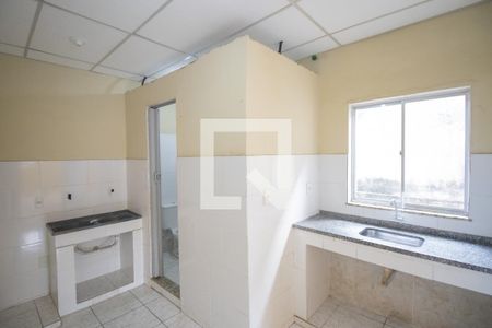 Cozinha e Área de Serviço de kitnet/studio para alugar com 1 quarto, 42m² em Raul Veiga, São Gonçalo