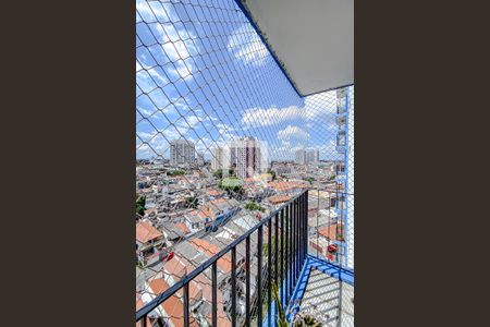 Varanda da Sala de apartamento à venda com 2 quartos, 80m² em Vila Esperança, São Paulo