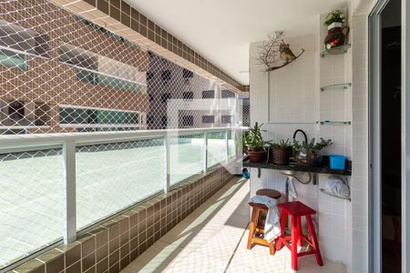 Varanda de apartamento para alugar com 2 quartos, 74m² em Canto do Forte, Praia Grande