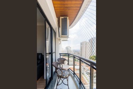 Varanda da Sala de apartamento para alugar com 3 quartos, 112m² em Mooca, São Paulo