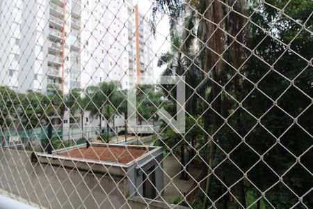 Vista da sacada de apartamento à venda com 1 quarto, 28m² em Jardim Prudência, São Paulo