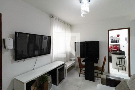 Sala de apartamento para alugar com 2 quartos, 59m² em Castelo , Belo Horizonte