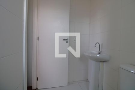 Banheiro da suíte de apartamento para alugar com 1 quarto, 26m² em Jardim Cidalia, São Paulo