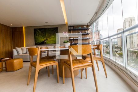 Sala de Jantar de apartamento à venda com 2 quartos, 90m² em Empresarial 18 do Forte, Barueri