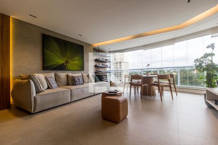 Sala de TV de apartamento à venda com 2 quartos, 90m² em Empresarial 18 do Forte, Barueri