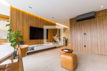 Sala de TV de apartamento à venda com 2 quartos, 90m² em Empresarial 18 do Forte, Barueri