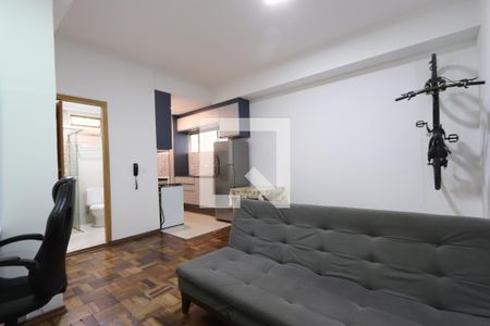 Sala de apartamento para alugar com 1 quarto, 52m² em Centro, São Paulo