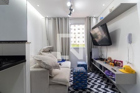 Sala de apartamento para alugar com 2 quartos, 33m² em Parque Fongaro, São Paulo