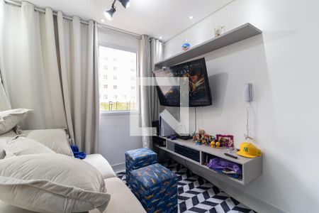 Sala de apartamento para alugar com 2 quartos, 33m² em Parque Fongaro, São Paulo