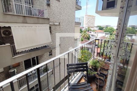 Varanda da Sala de apartamento à venda com 2 quartos, 70m² em Taquara, Rio de Janeiro