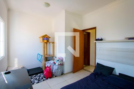 Quarto de apartamento à venda com 1 quarto, 72m² em Vila Scarpelli, Santo André