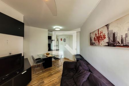 sala de estar/Jantar de apartamento à venda com 2 quartos, 50m² em São João Climaco, São Paulo