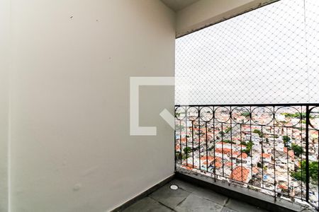 Sacada da Sala de apartamento à venda com 3 quartos, 72m² em Parque Peruche, São Paulo