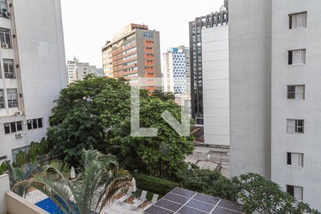 Vista da Varanda de apartamento para alugar com 3 quartos, 80m² em Consolação, São Paulo