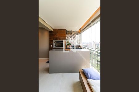 Varanda Integrada de apartamento à venda com 3 quartos, 127m² em Jardim Caboré, São Paulo