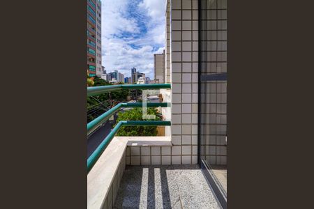 Varanda da Sala de apartamento para alugar com 1 quarto, 45m² em São Pedro, Belo Horizonte