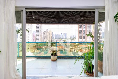 Sala - Varanda de apartamento à venda com 4 quartos, 170m² em Santo Amaro, São Paulo