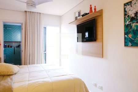 Suite de apartamento à venda com 2 quartos, 79m² em Campestre, Santo André