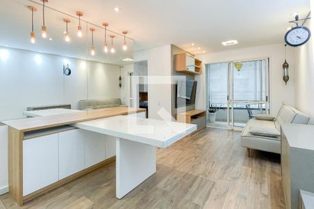 Sala de apartamento para alugar com 2 quartos, 54m² em Pinheiros, São Paulo