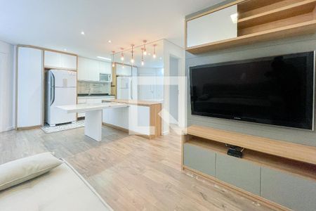 Sala de apartamento para alugar com 2 quartos, 54m² em Pinheiros, São Paulo