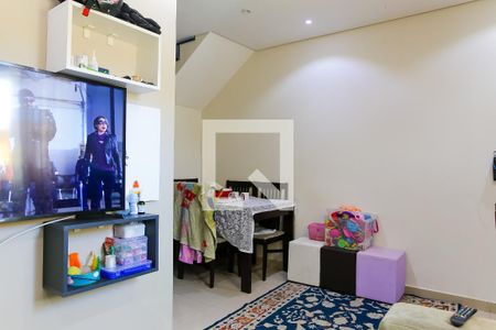 Sala de casa para alugar com 2 quartos, 50m² em Parque Erasmo Assunção, Santo André