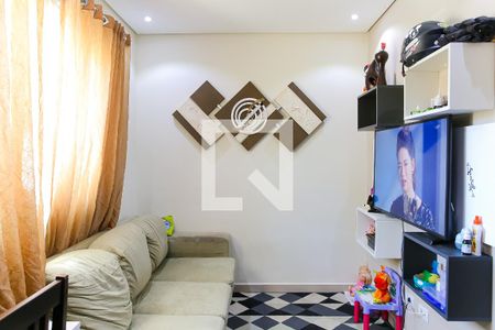 Sala de casa para alugar com 2 quartos, 50m² em Parque Erasmo Assunção, Santo André