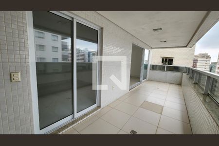 Varanda gourmet de apartamento para alugar com 5 quartos, 230m² em Pompéia, Santos