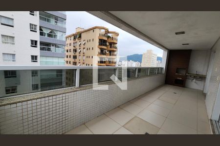 Varanda gourmet de apartamento para alugar com 5 quartos, 230m² em Pompéia, Santos