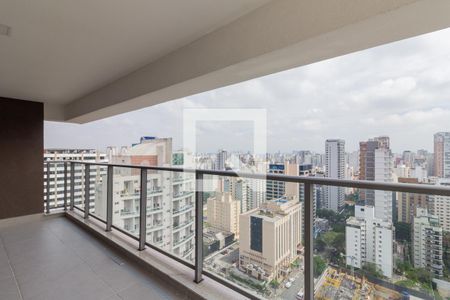 Varanda de apartamento à venda com 4 quartos, 160m² em Indianópolis, São Paulo