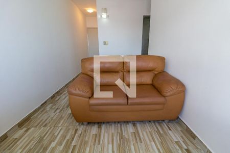 Detalhe da sala de apartamento para alugar com 1 quarto, 65m² em Aviação, Praia Grande