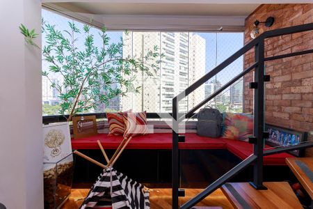 Sala de apartamento à venda com 2 quartos, 160m² em Vila Gertrudes, São Paulo