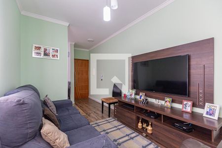 Sala de apartamento à venda com 2 quartos, 120m² em Vila Tibiriçá, Santo André