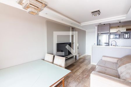 Sala de apartamento à venda com 2 quartos, 47m² em Santa Maria, Osasco