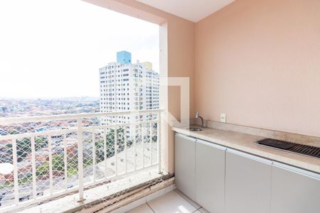 Sacada da Sala de apartamento à venda com 2 quartos, 47m² em Santa Maria, Osasco