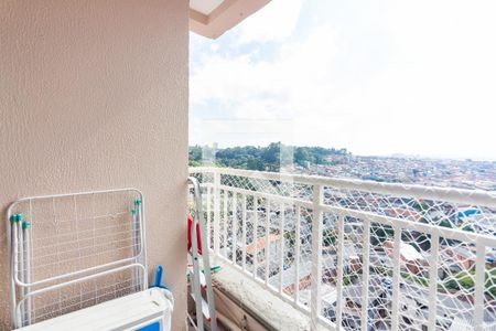 Sacada da Sala de apartamento à venda com 2 quartos, 47m² em Santa Maria, Osasco