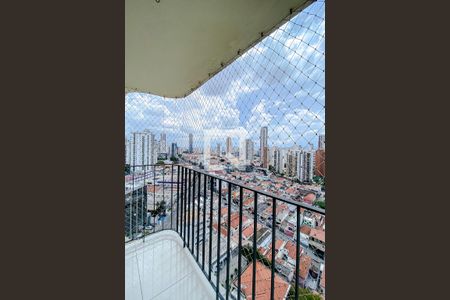 Varanda da Sala de apartamento para alugar com 3 quartos, 75m² em Vila Regente Feijó, São Paulo