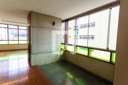 Sala de apartamento para alugar com 4 quartos, 140m² em Centro, Belo Horizonte