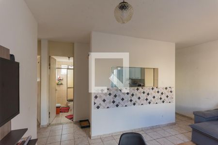 Sala de apartamento à venda com 2 quartos, 57m² em Conjunto Residencial Souza Queiroz, Campinas