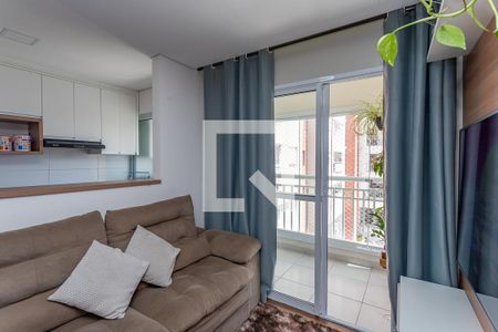 Sala  de apartamento à venda com 2 quartos, 56m² em Centro, Diadema