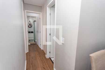 Corredor  de apartamento à venda com 2 quartos, 56m² em Centro, Diadema