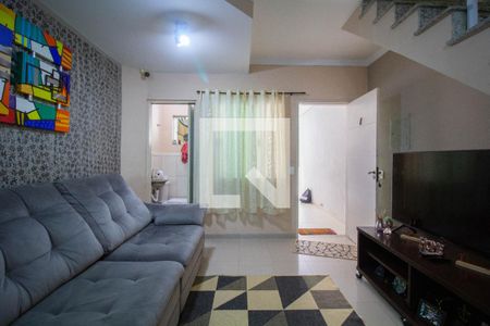 Sala de casa de condomínio à venda com 3 quartos, 87m² em Vila Jacuí, São Paulo