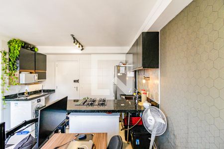 Sala de apartamento à venda com 1 quarto, 32m² em Jardim Caravelas, São Paulo