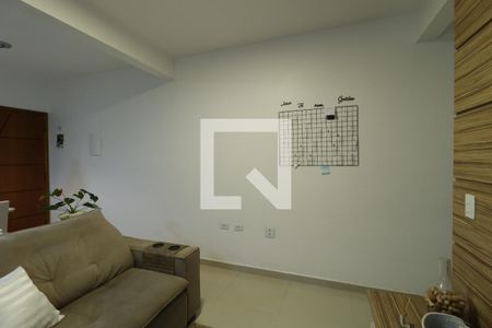 Sala de apartamento para alugar com 3 quartos, 74m² em Vila Valparaíso, Santo André