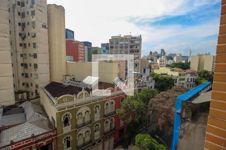 Vista da Varanda de apartamento para alugar com 1 quarto, 43m² em Centro, Rio de Janeiro