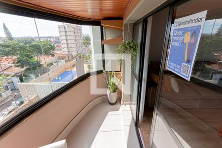 sacada de apartamento à venda com 4 quartos, 143m² em Bosque, Campinas