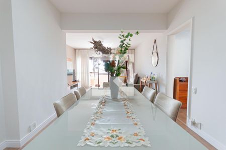 sala de jantar de apartamento à venda com 4 quartos, 143m² em Bosque, Campinas