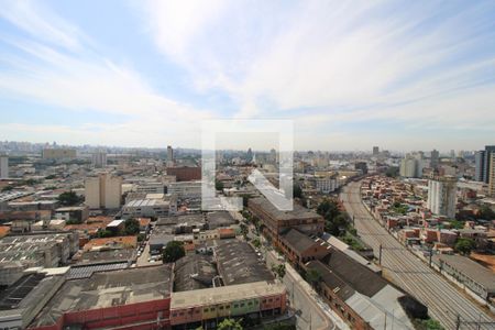 Vista da sala  de apartamento à venda com 1 quarto, 33m² em Barra Funda, São Paulo