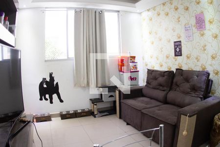 SALA de apartamento à venda com 2 quartos, 52m² em Diamante, Contagem