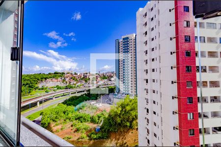 Vista da sala de apartamento para alugar com 2 quartos, 51m² em Santa Teresa, Salvador